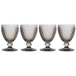 Villeroy & Boch Boston Coloured Rotweinglas 310 ml smoke 4er Set