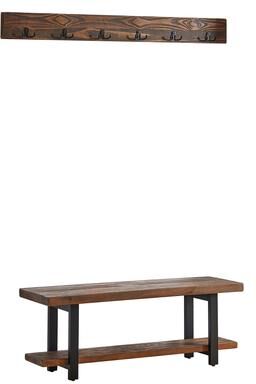 Rio Carbon Loft Lawrence Coat Hook and Bench Set