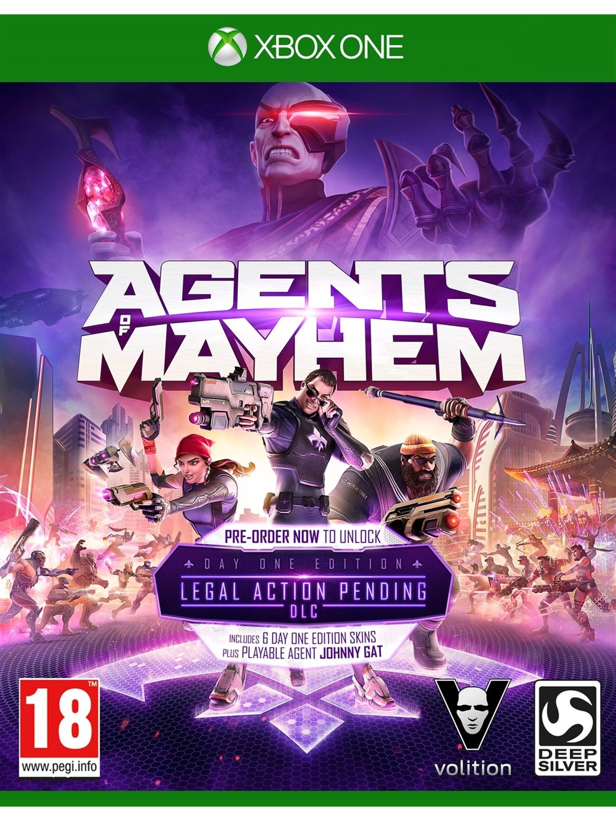 Agents of Mayhem - Microsoft Xbox One - Action - PEGI 18