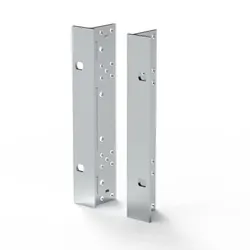 SCHROFF 19"-Winkel Typ F mit / ohne Grifflöcher für Textildichtung - 19"WINKEL 4HE O.GR. 2STK