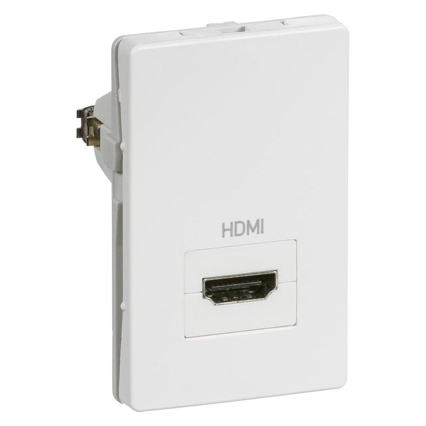 LK FUGA HDMI-udtag passivt, 112 modul, hvid (Sonstige) (508D6450)