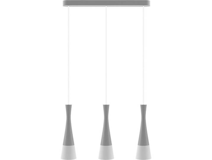 Hängeleuchte Vegas, Grau, Weiß, Holz, 150 cm, Lampen & Leuchten, Innenbeleuchtung, Hängeleuchten, Pendelleuchten
