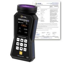 PCE Instruments UV Stroboskop PCE-LES 308UV-365-ICA inkl. ISO-Zertifikat 8 UVA Hochleistungs-LEDs 365 … 370 nm IP52