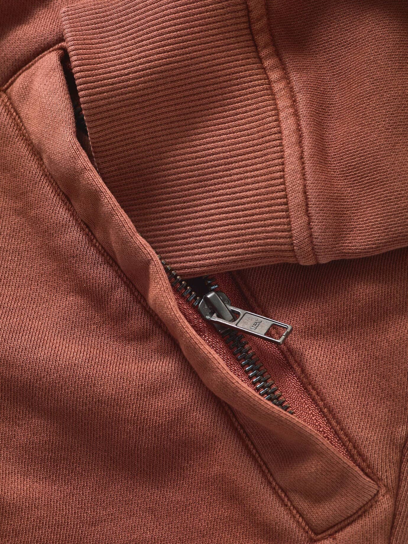Mey & Edlich Selbstläufer-Sweatjacke Braun XL