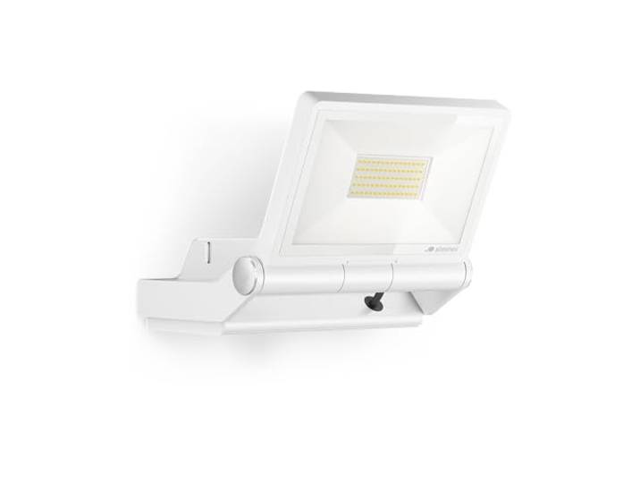 Steinel LED Strahler XLED PRO ONE Max Weiß, 6093 lm Flutlicht, Aluminium Fluter, Panel schwenkbar, vernetzbar