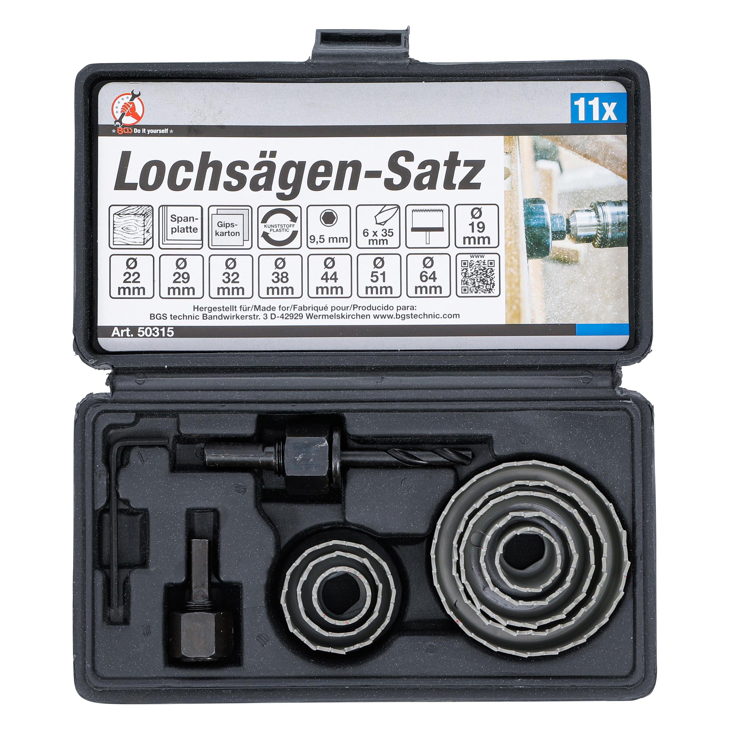 BGS Lochsägen-Satz (50315)