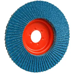 BLUE SHARK Elastic, 125 mm x 22,2 mm, Korn 40, Fächerschleifscheibe