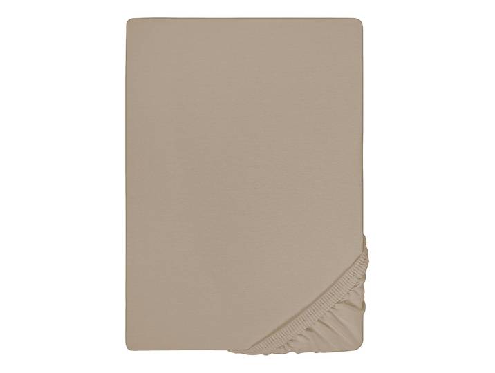 Drap-housse pour surmatelas 0077641 140 - 160 x 200-220 cm Beige/Beige