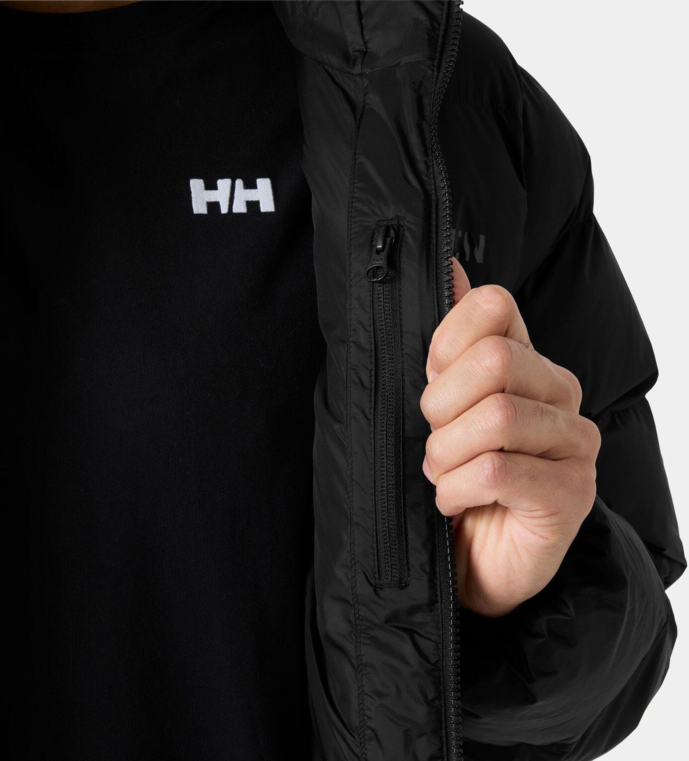 Helly Hansen Men's Stride Puffy Parka - Black/Ebony - S