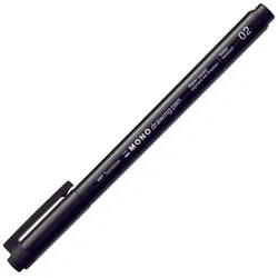 Tombow MONO drawing pen 02 Fineliner 0.3 mm Schwarz