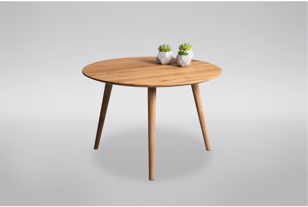 George Oliver York Coffee Table Brown 50cm H x 75cm W x 75cm W