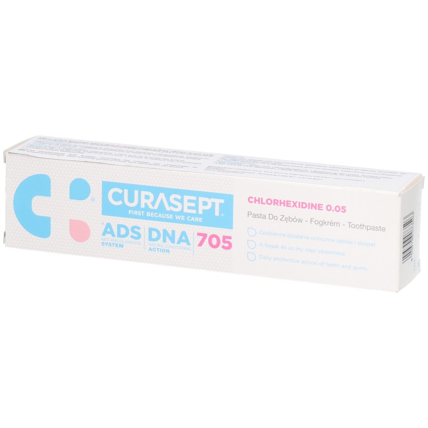 Curasept 0.05% Gel Tandpasta Ads705 75 ml Zahnpasta