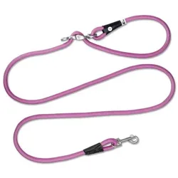 Curli Hundeleine Vario Comfort L Fuchsia (L, Hund), Halsband + Leine