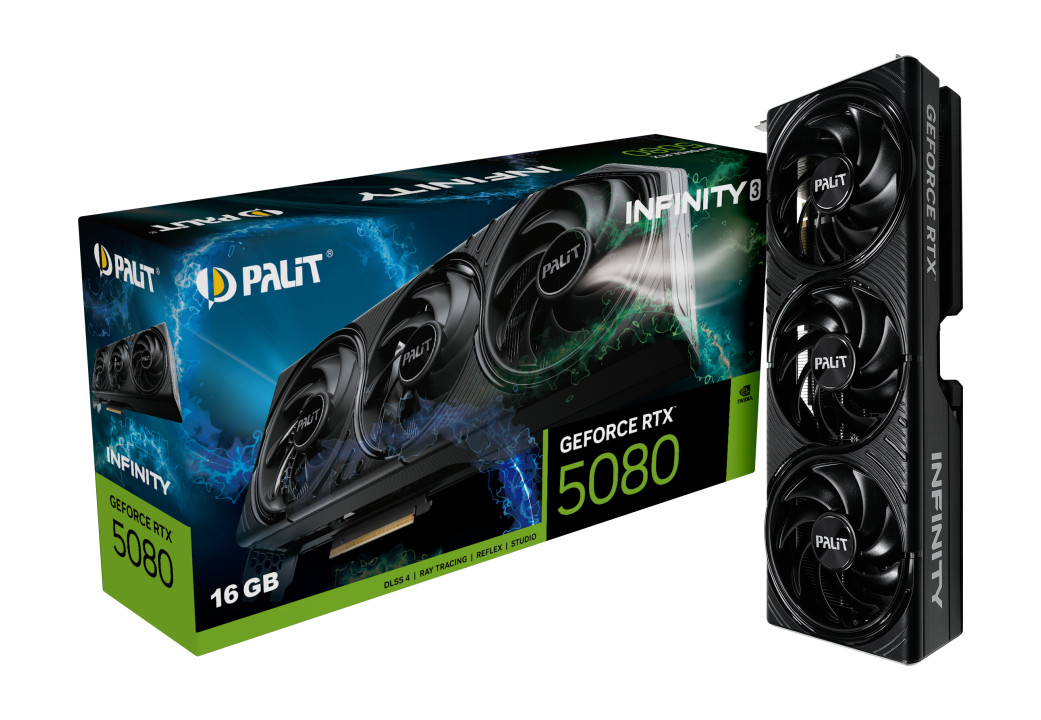 PALIT GeForce RTX 5080 Infinity 3 Grafikkarte 16 GB