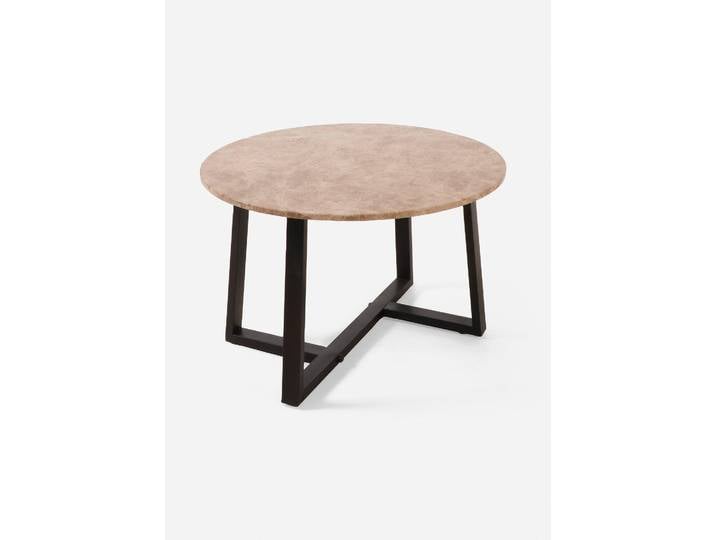 bonprix Marmor Couchtisch, 42 cm, Eleganter Marmor Couchtisch für Dein Zuhause, braun