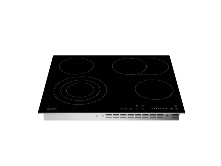Midea Elektro-Kochfeld von SCHOTT CERAN® KF500IX, Metallrahmen