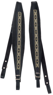 Minotaur AC-3 Accordion Strap Gold Schwarz