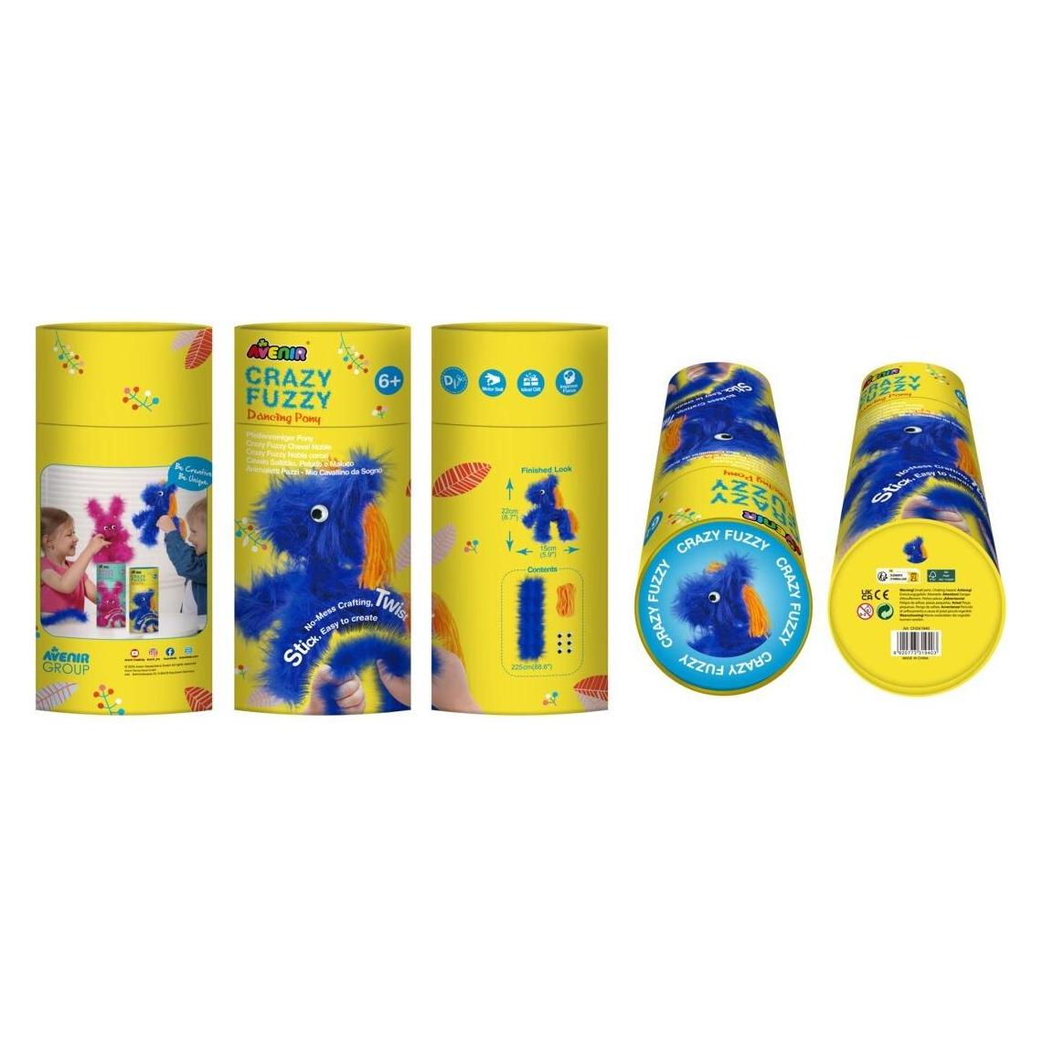 Avenir Kreativset Crazy Fuzzy - Fluffiges, tanzendes Pony (CH241940)