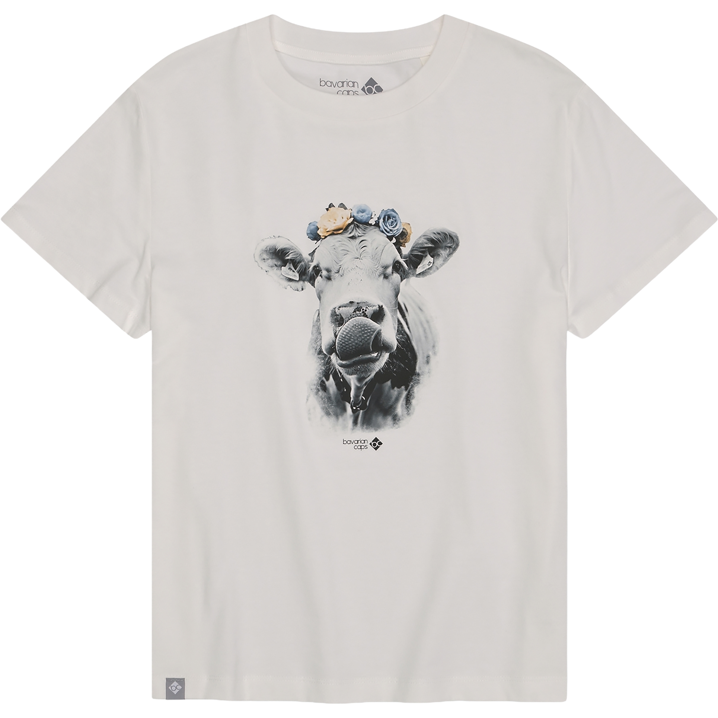 Bavarian Caps Dolce Vita: Almabtrieb Damen T-Shirts grau Größe M Lifestyle Hautfreundlich