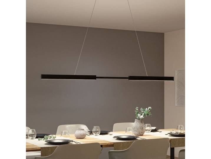 Aptare LED-Hängelampe, schwarz, Sensor, dimmbar - Paulmann - Esszimmer - Modern - Metall - Balken