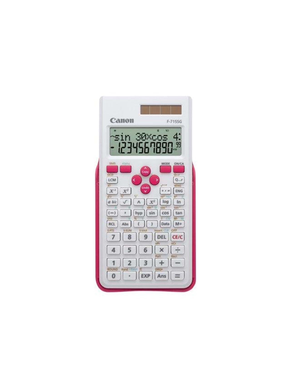 Canon F-715SG Scientific Calculator - White & Magenta