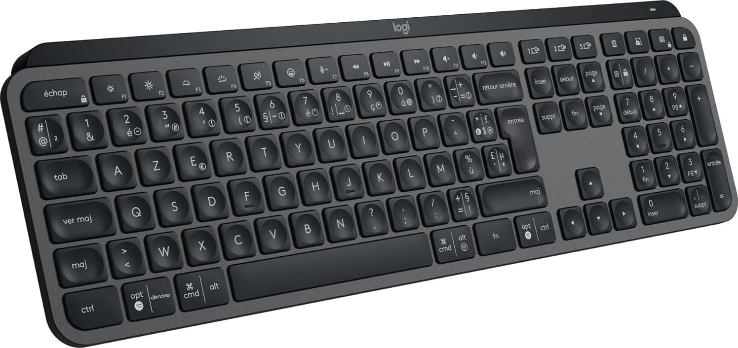 Logitech MX Keys S Keyboard AZERTY Frans Grafiet