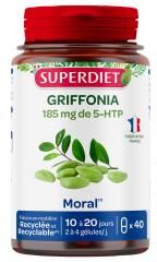Superdiet Griffonia 185 mg de 5-HTP 40 Unités - Pot 40 gélules