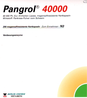 BERLIN-CHEMIE AG PANGROL 40.000 Hartkps.m.magensaftr.überz.Pell. 200 St 02537856