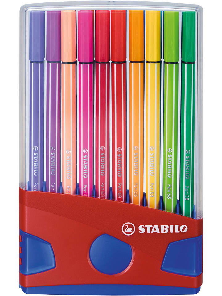 STABILO Filzschreiber "Pen 68 ColorParade" - 20 Stück - onesize