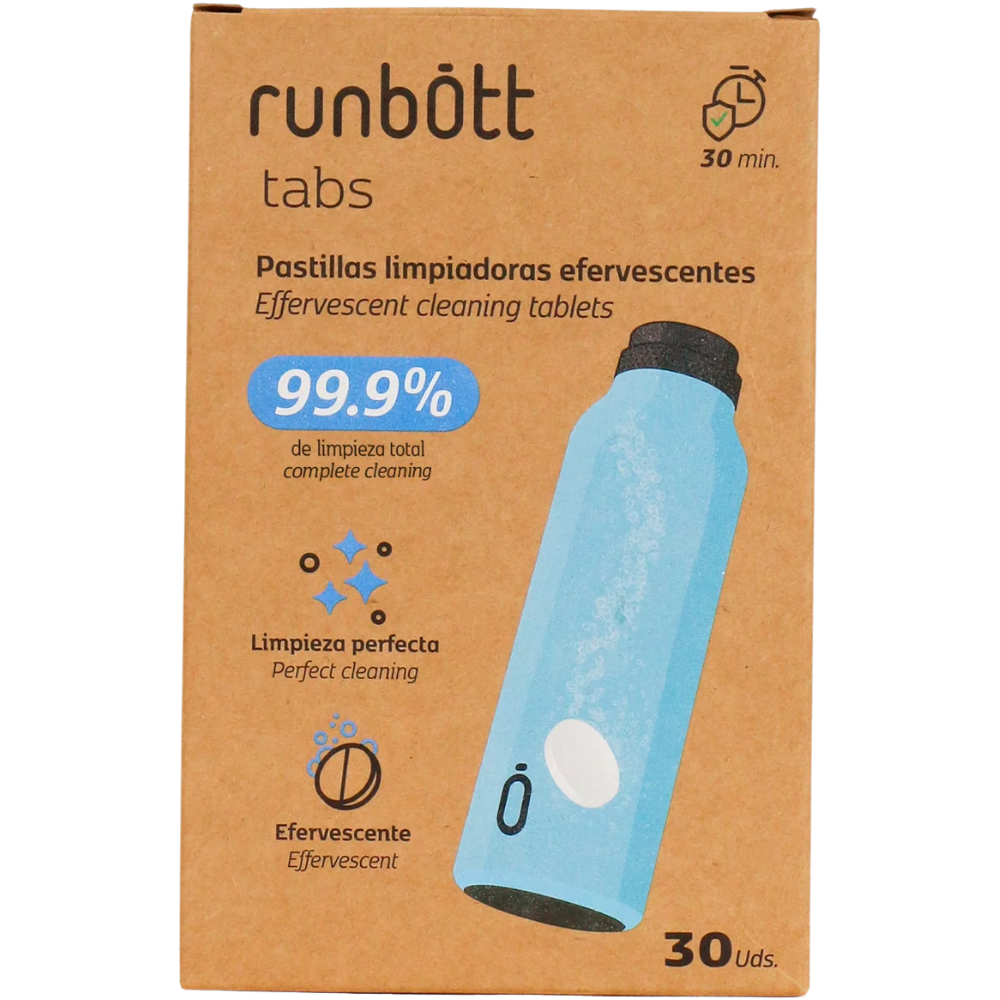 Runbott Effervescent Cleaning Tablets 30&nbsp;un.