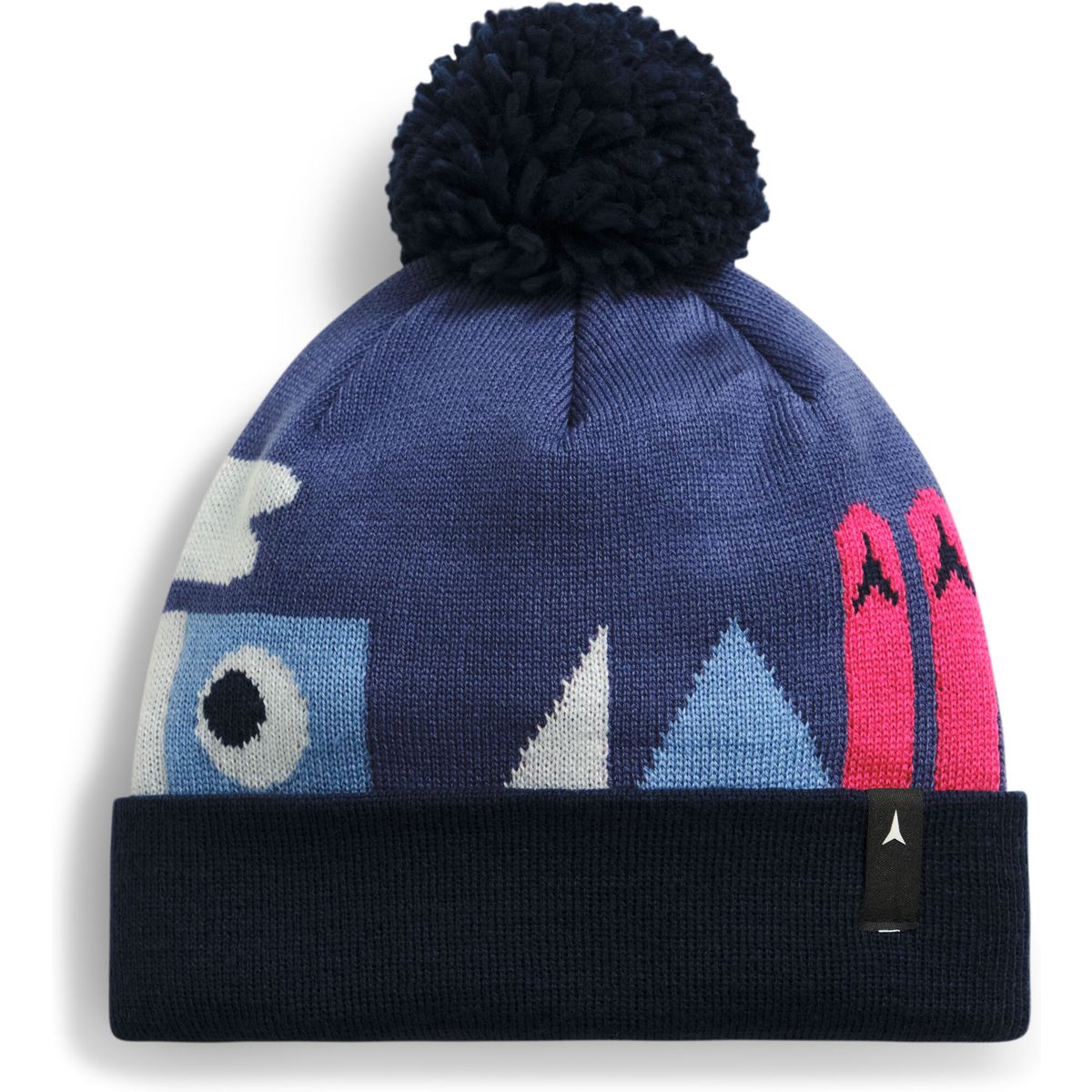 Atomic Kids Pom Beanie deep ocean OSFA AL5138230010