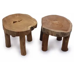 Higher Teak Pad Display - 27x20cm