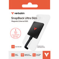 SnapBack Ultra Slim SSD 1 TB, Externe SSD schwarz