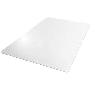 Floortex Bodenschutzmatte Ecotex BioPlus, für Hartböden, Polycarbonat transparent, 75x118 cm