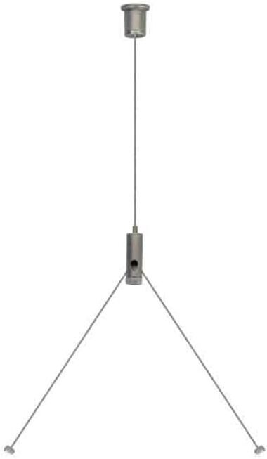 Ridi-Leuchten Suspension à câble en Y Trapeze, cylindre, 1,5 m, 1 pièce ZSPT2Z190 (0203587)