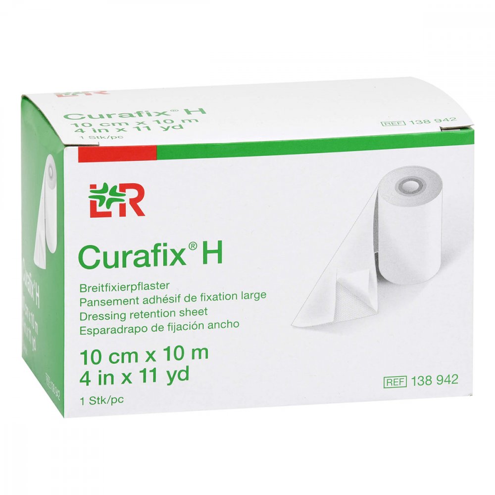 Lohmann & Rauscher GmbH & Co.KG Curafix H Fixierpflaster 10 cmx10 m 07299657