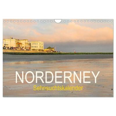 Norderney Sehnsuchtskalender (Wandkalender 2027 DIN A4 quer), CALVENDO Monatskalender
