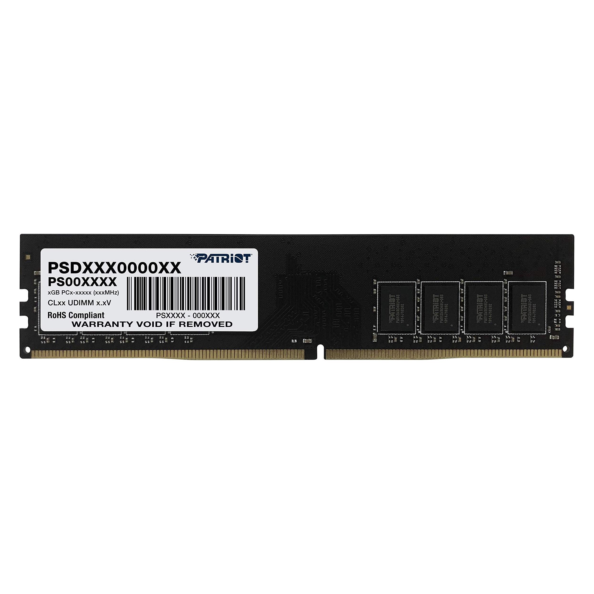 Patriot Signature PAT (1 x 8GB, 2666 MHz, DDR4-RAM, DIMM) (PSD48G266681)
