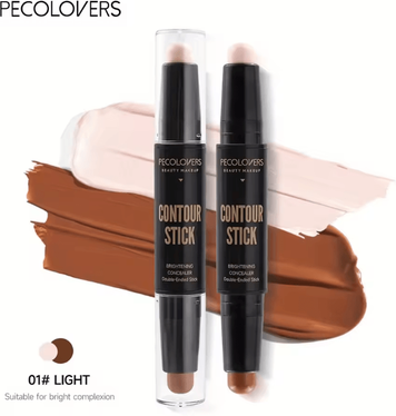 Uplift Curations Dual Ended Highlight Contour Pen Waterproof Concealer & Contour Stick For Sculpted Face Makeup 01