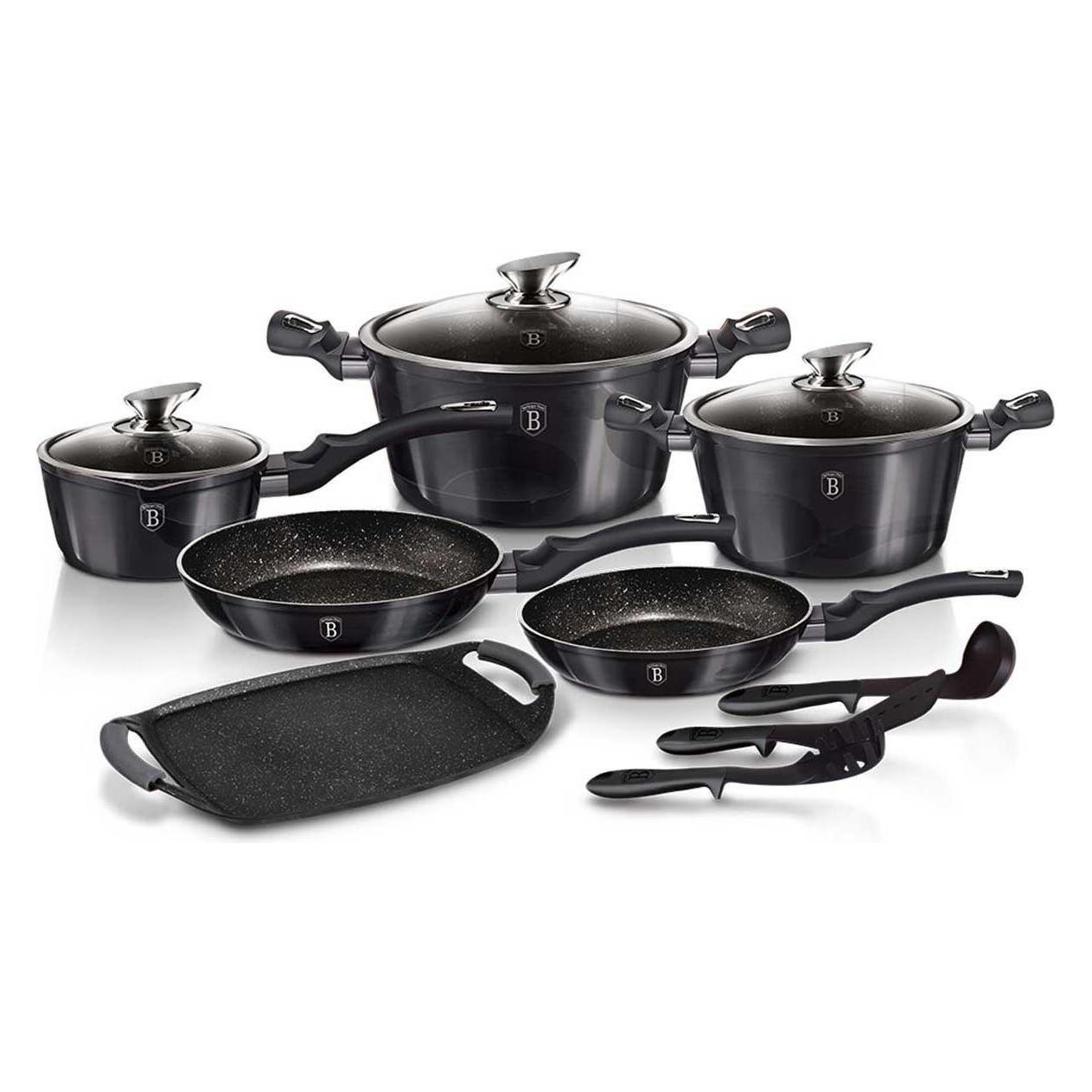BerlingerHaus Pot Set Carbon Pro (21422363)