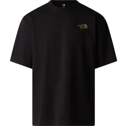 THE NORTH FACE Herren Shirt M PLANT & FLORA OVERSIZE SHORT SLEEVE TE, Größe M in Schwarz Schwarz