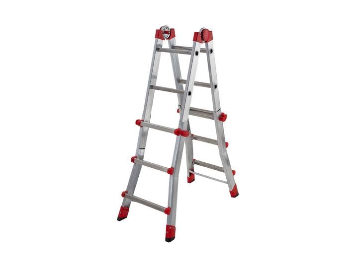 Hailo Teleskopleiter max. 4 × 3 Sprossen