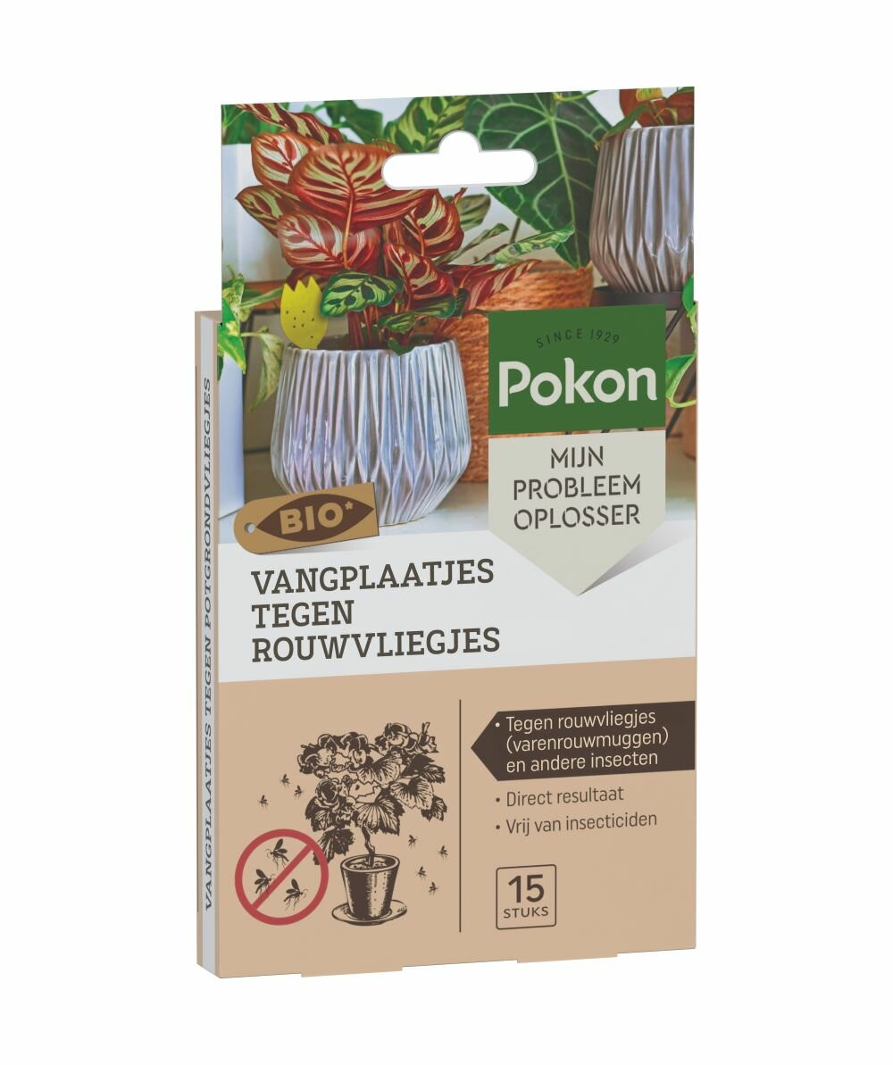 Pokon Bio vangplaatjes tegen potgrondvliegjes