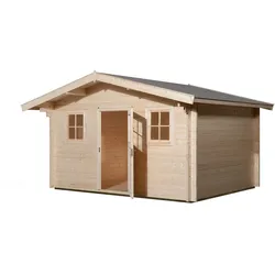 Weka Gartenhaus 138, 45mm, mit 60cm Vordach