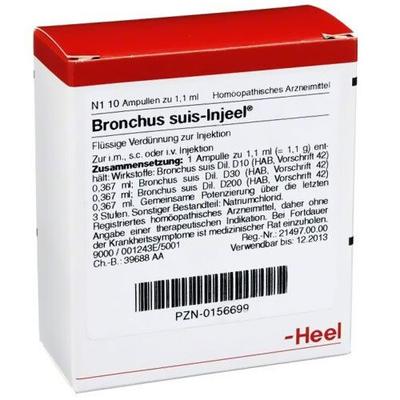 Bronchus suis Injeel Ampullen 10 St