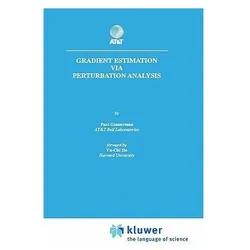Gradient Estimation Via Perturbation Analysis, Fachbücher von Paul Glasserman