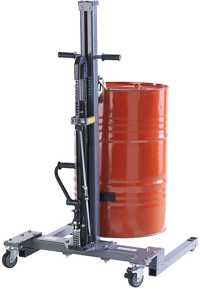 Fassheber, Hubhöhe 780 mm, Tragfähigkeit 300 kg eurokraft basic