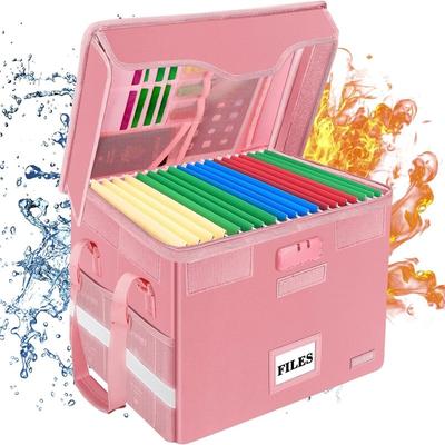 No File Box Fireproof Document