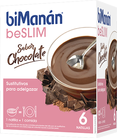 biManán beSlim Schokoladenpudding 6 Einheiten
