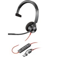 Blackwire 3310, Headset schwarz, Mono, USB-C, Microsoft Teams Version